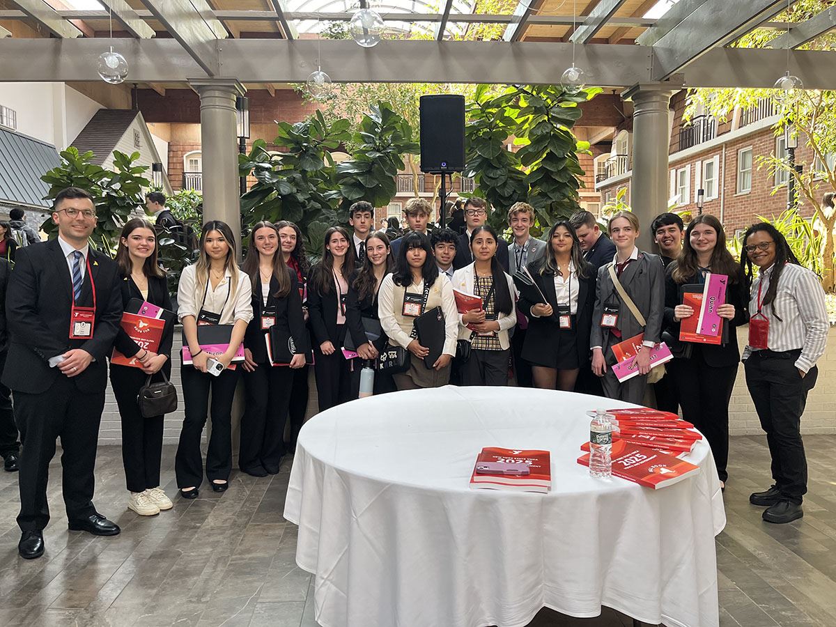 Photo of Youth Leaders at 89th Annual Youth & Government Conference, Albany
