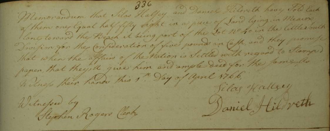 April 1, 1776, Historical Document