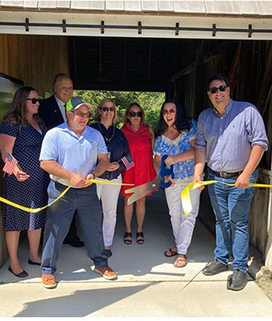 Reeves Bay Overlook Ribbon Cutting