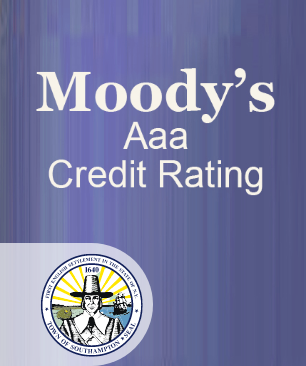 Moodys Aaa Credit Rating Image with Southampton Town Seal