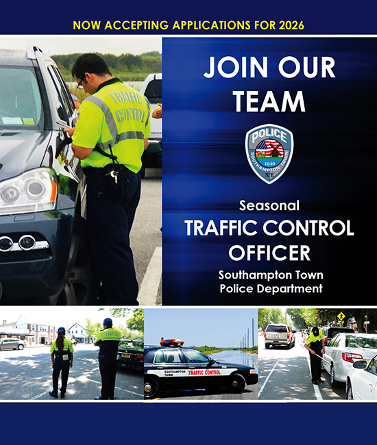 JOIN OUR TEAM Seasonal TRAFFIC CONTROL OFFICER